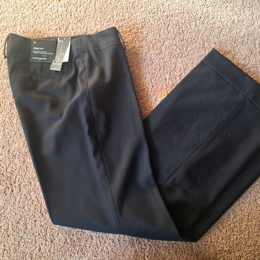 Brand new with tags banana republic dress pants black